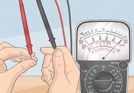 multimeter for air pressure switch