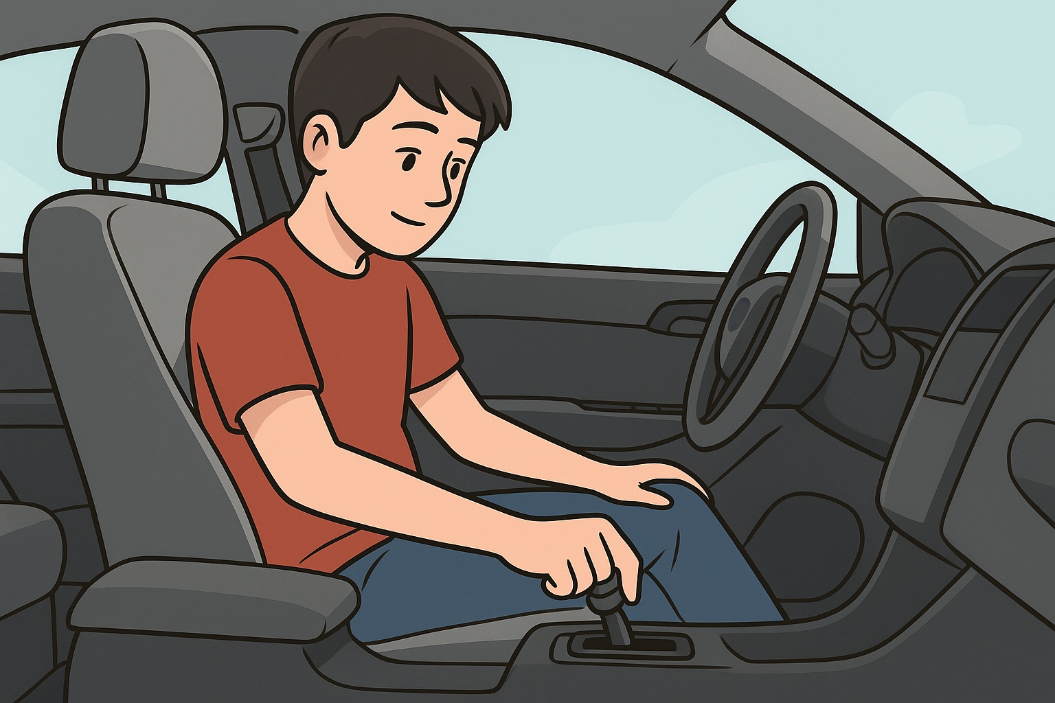 car seat adjustment switch
