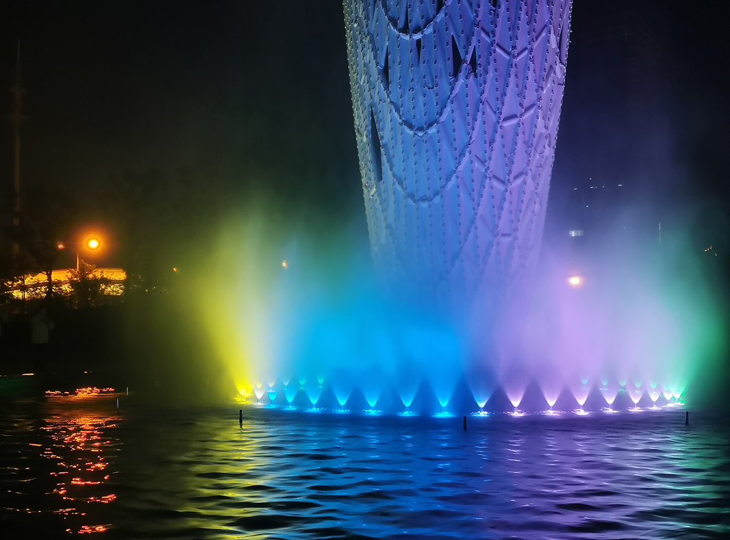 Led fountain lights