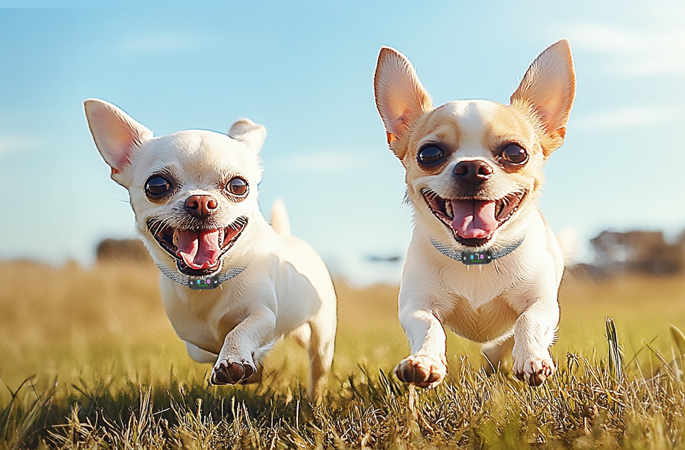 dogs with bark collars