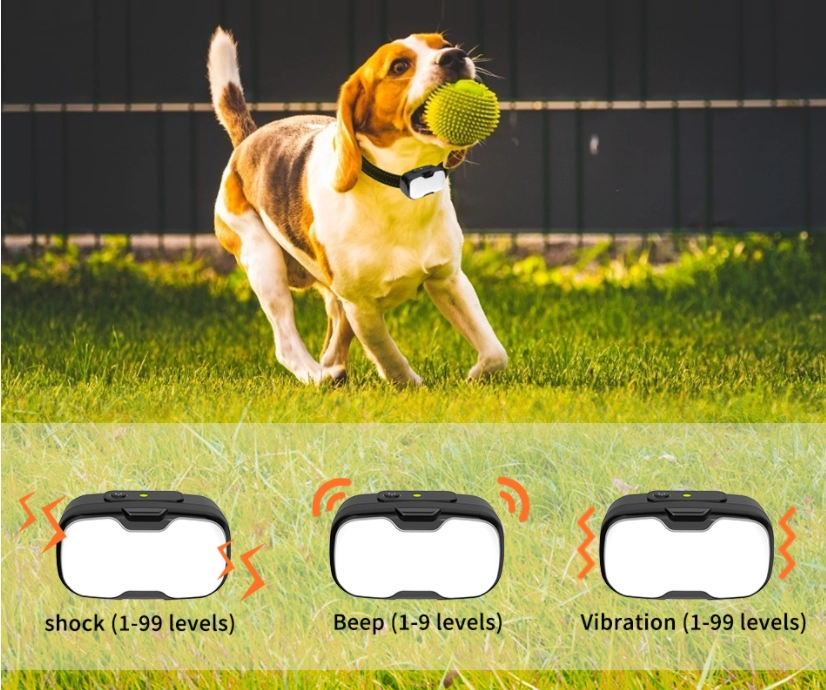 adjustable modes of remote dog training collar