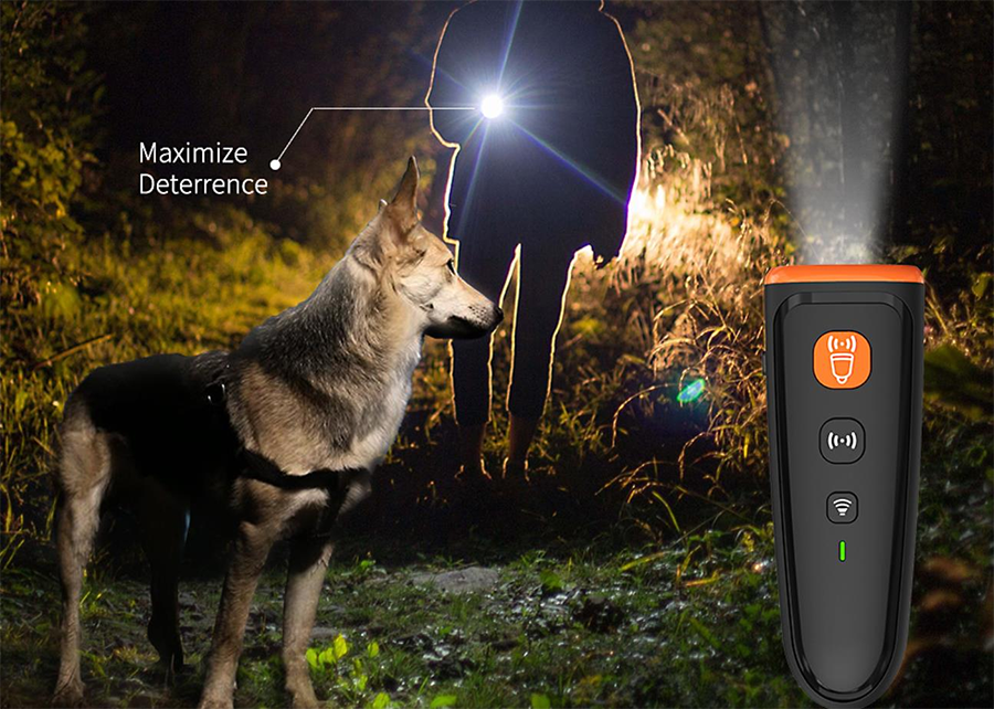 the function of an ultrasonic dog trainer