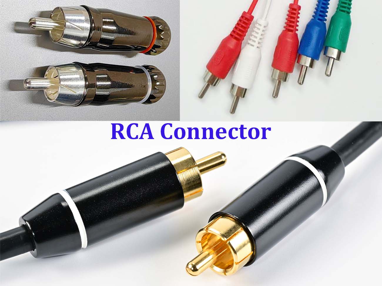 audio connector RCA connector