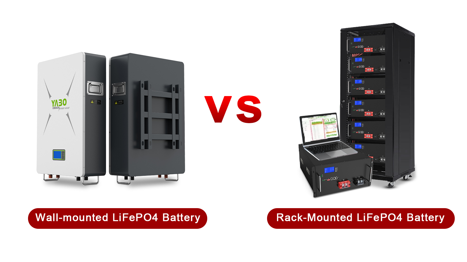Wall-Mounted LiFePO4 Battery vs Rack-Mounted LiFePO4 Battery