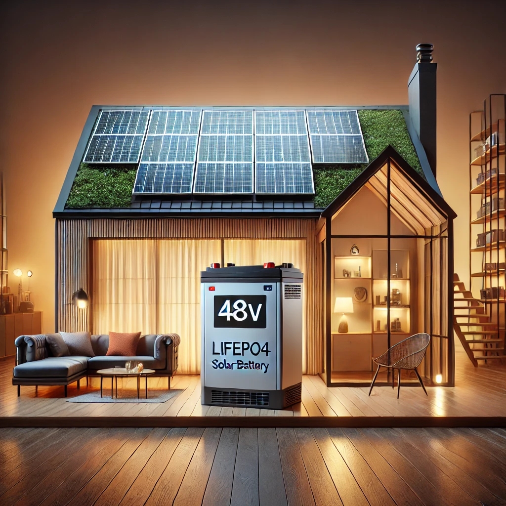 Enhancing Energy Efficiency with 48V LiFePO4 Solar Batteries for Smart Homes