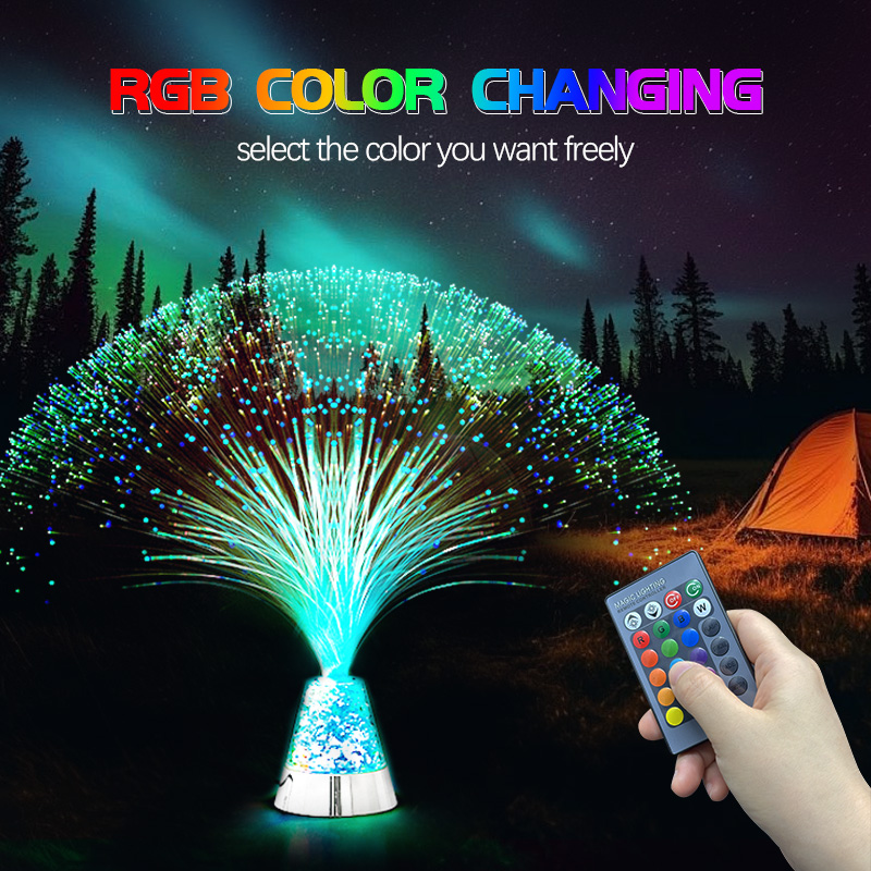 Feng Shui and Fiber Optic Lamp Image