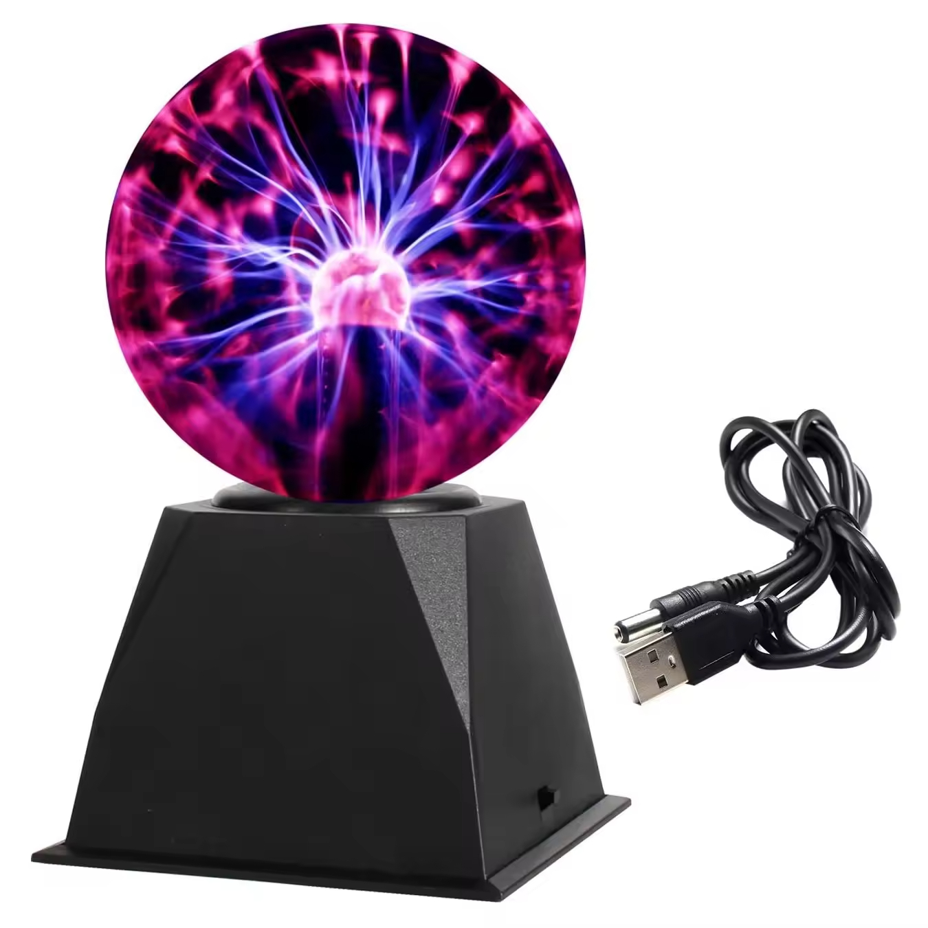 Plasma Ball with Mobile Phone