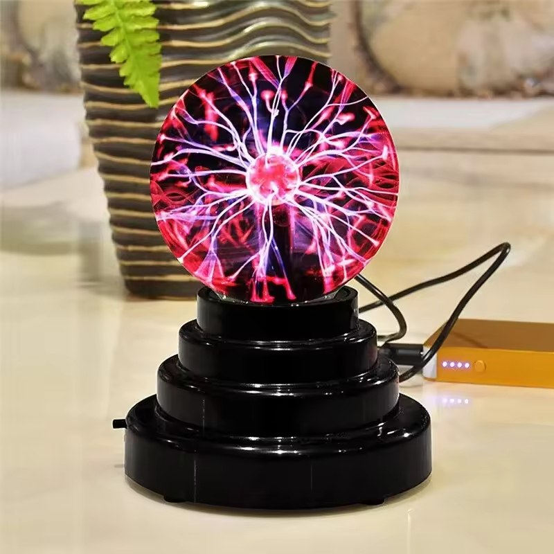 Snail Lamp Complements Plasma Ball