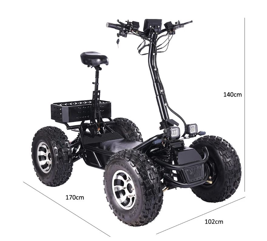 Four-Wheel Folding Off-Road Electric ATV Scooter M88