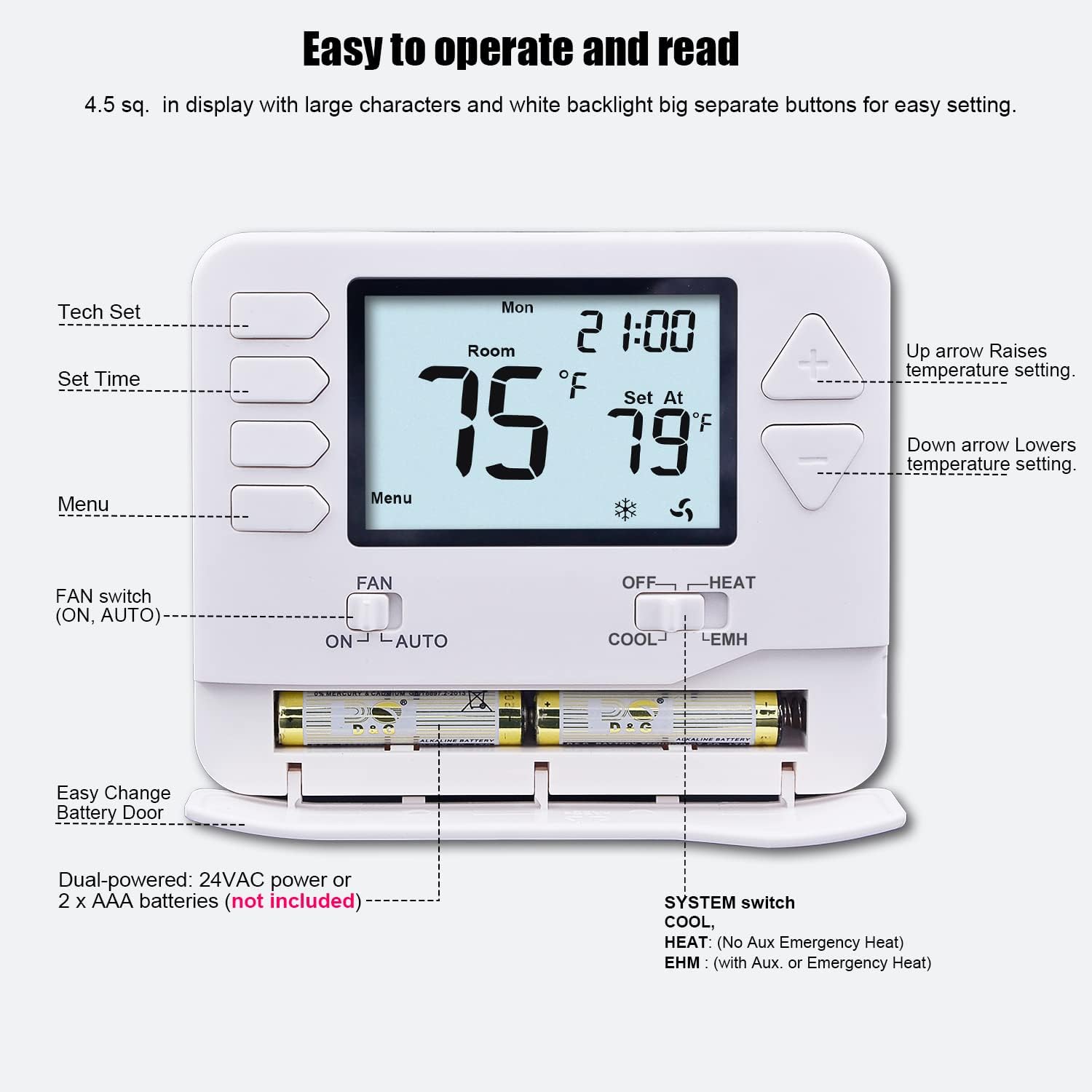 Whether it is an electric heating mat or a water-based hydronic system, our heating thermostats feature dual-sensor protection—monitoring both the ambient air temperature and the floor’s internal heat to prevent overheating.