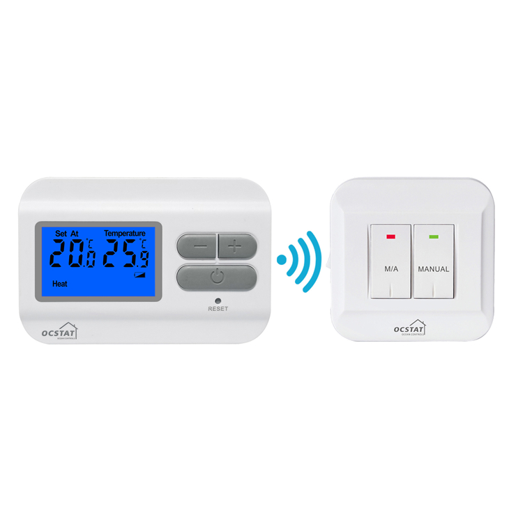 Riseem heavily champions wired thermostats for these applications. By drawing stable 24V power directly from the existing HVAC equipment, our non-programmable controllers are permanently awake.