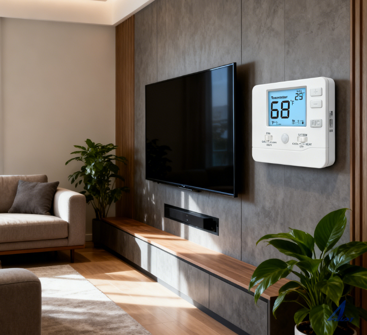 Ocean Controls Limited 1H/1C Heat Pump Thermostat - Your Solution for Residential HVAC Comfort