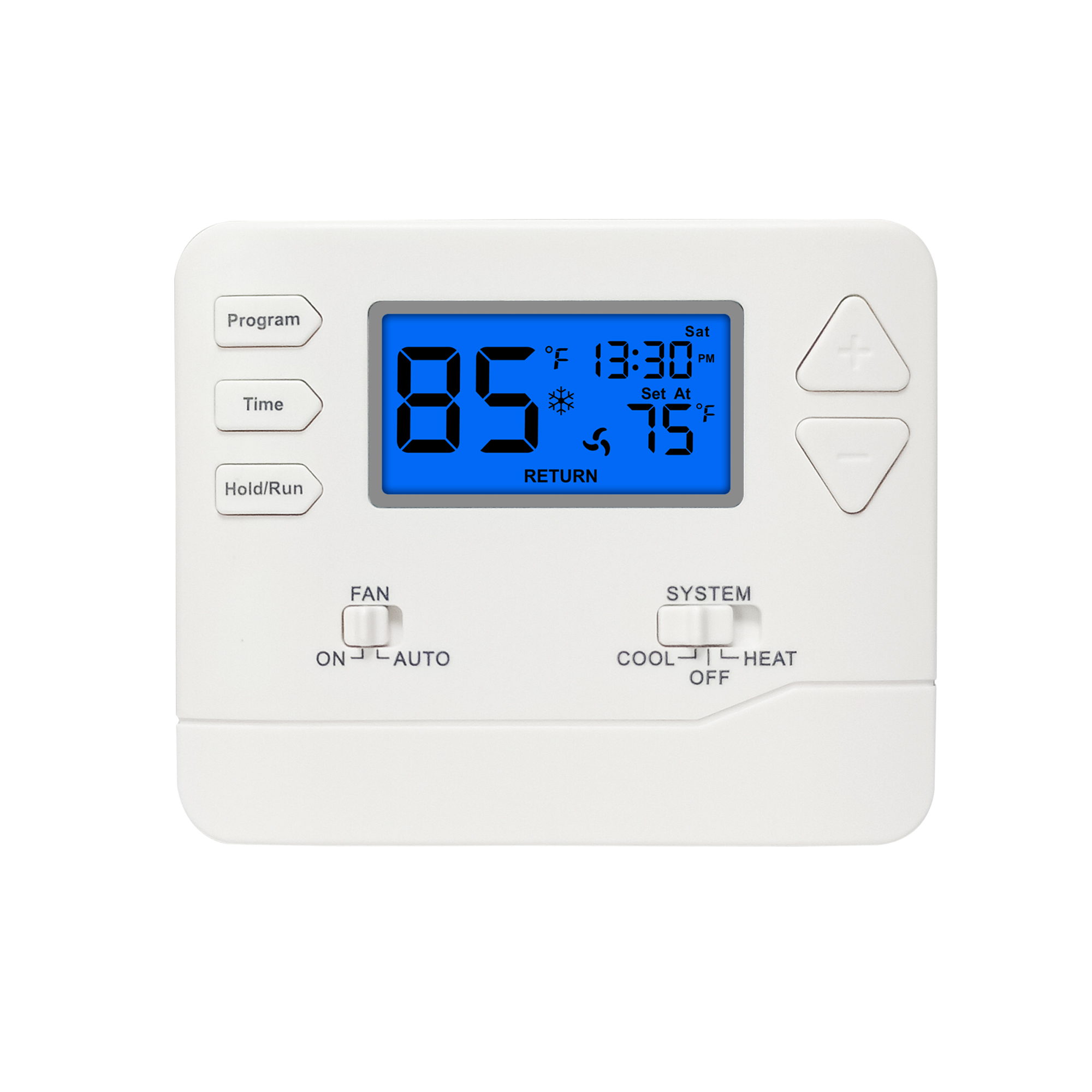 Our Smart WiFi Thermostats allow users to bridge the gap between their mobile devices and their facilities. Through Tuya and Smart Life integration, users can monitor energy consumption in real-time, adjust schedules on the fly, and ensure that a building is only being heated when it is actually occupied.