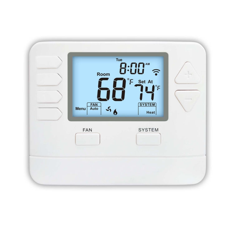 While the TUYA app provides the elegant interface, the physical thermostat remains the brain of the operation. Riseem has engineered a device that looks minimalist on your wall while delivering industrial-grade precision to your HVAC equipment.
