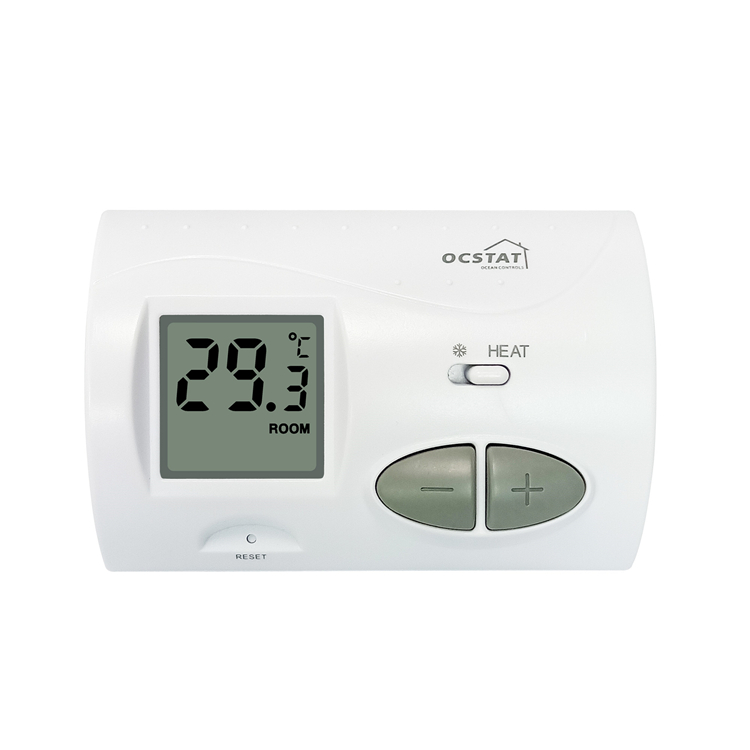 Riseem heavily champions wired thermostats for these applications. By drawing stable 24V power directly from the existing HVAC equipment, our non-programmable controllers are permanently awake.