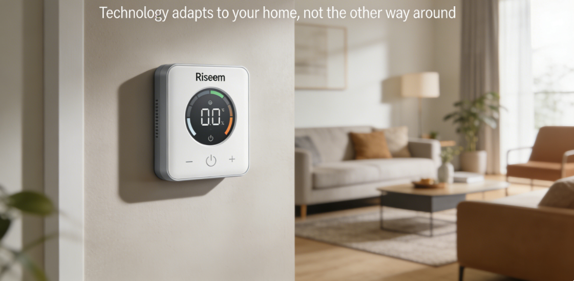 Why the Riseem Battery Powered Smart Thermostat is the Ultimate Upgrade for Your Home Comfort