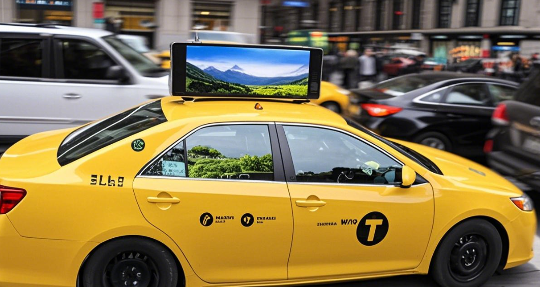taxi top led screen panels