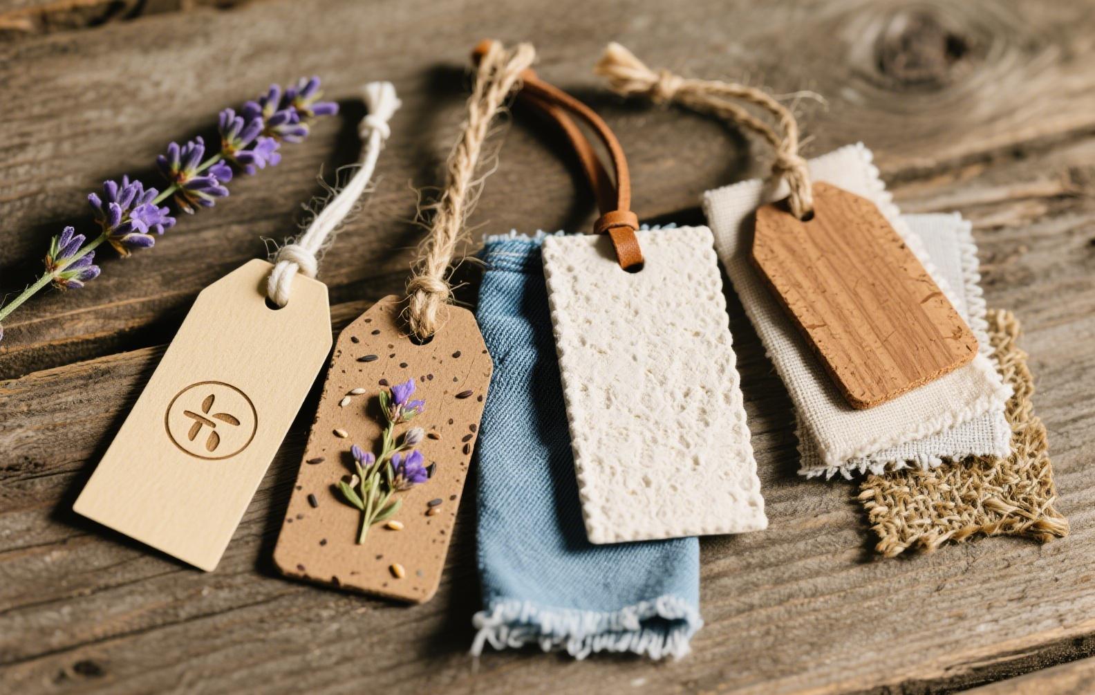 Tactile hang tags