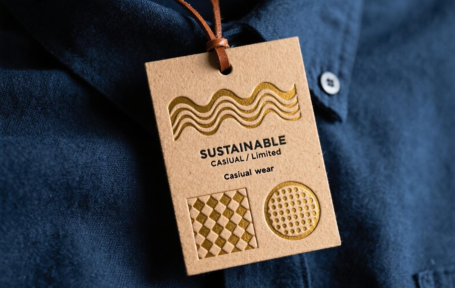 Tactile hang tags