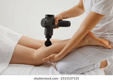 This electric body massage machine eases muscle tension deeply—adjust 3 intensity levels, target shoulders/back/legs. Compact, cordless design lets you relax anytime at home or travel.