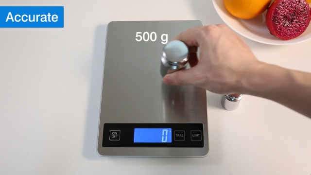 digital kitchen scales measurement accuracy