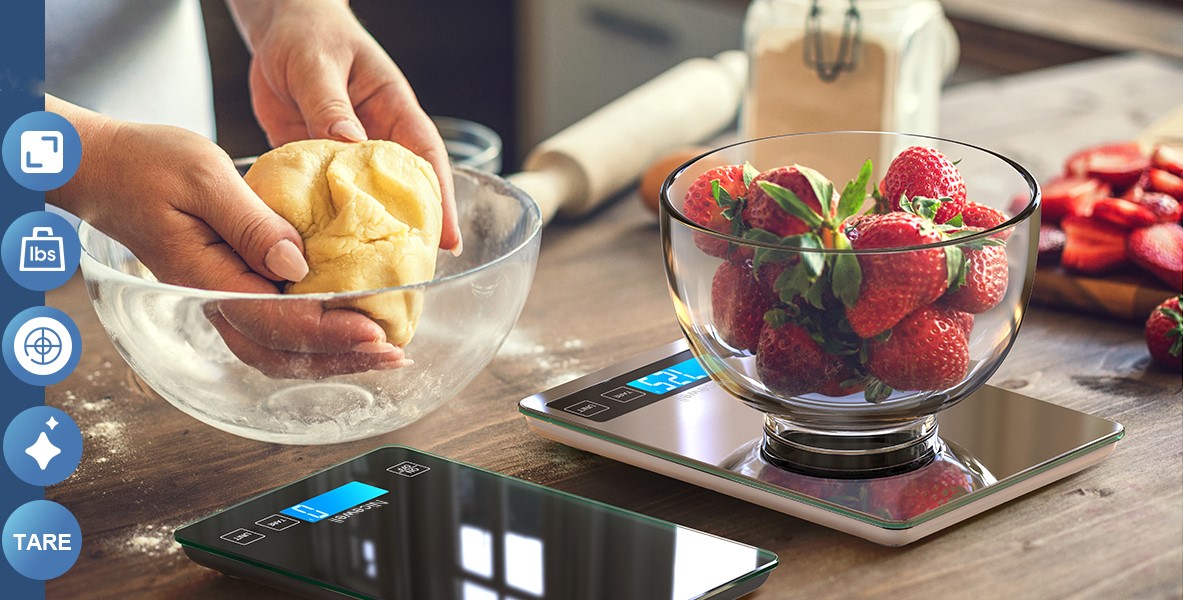 Tare Function fo kitchen scales