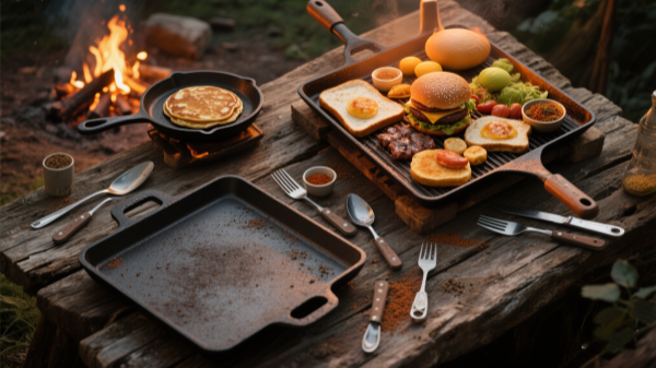 Griddles come in various sizes and shapes to suit different scenarios