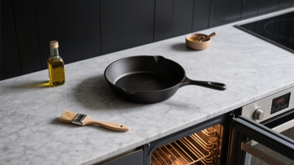 Re-season oven-safe Cast Iron Cookware Re-season oven-safe Cast Iron Cookware