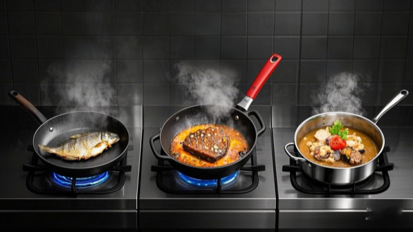 The material of a wok significantly influences its cooking performance