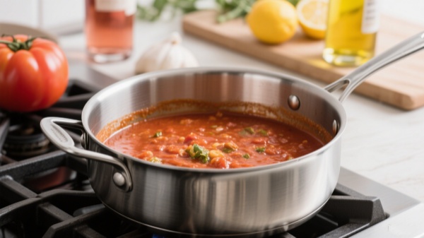 la vajilla de acero inoxidable es la preferida para las salsas de tomate la vajilla de acero inoxidable es la preferida para las salsas de tomate