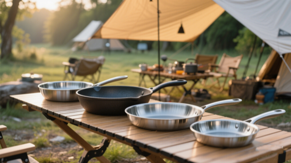 Outdoor camping frying pans