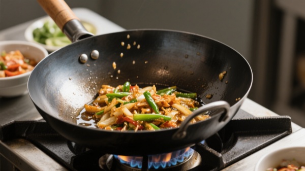 Carbon steel wok for small batches Carbon steel wok for small batches