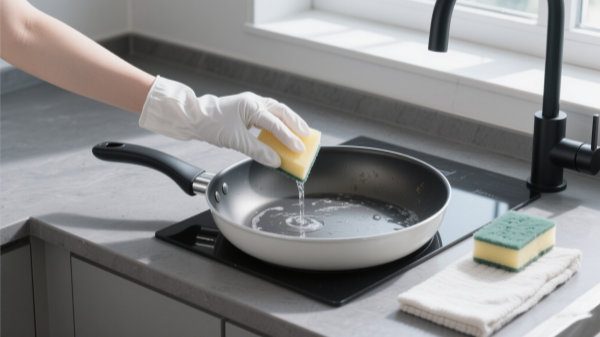 Cleaning and Care with aluminum cookware
