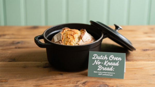 dutch oven no-knead bread