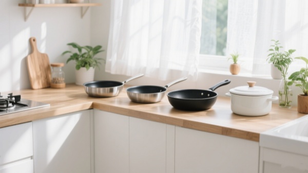 Frying Pans in different material Frying Pans in different material