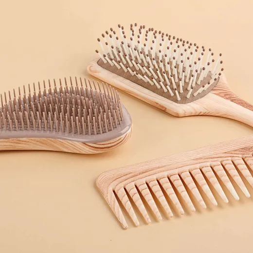 Wooden Hair Brushes