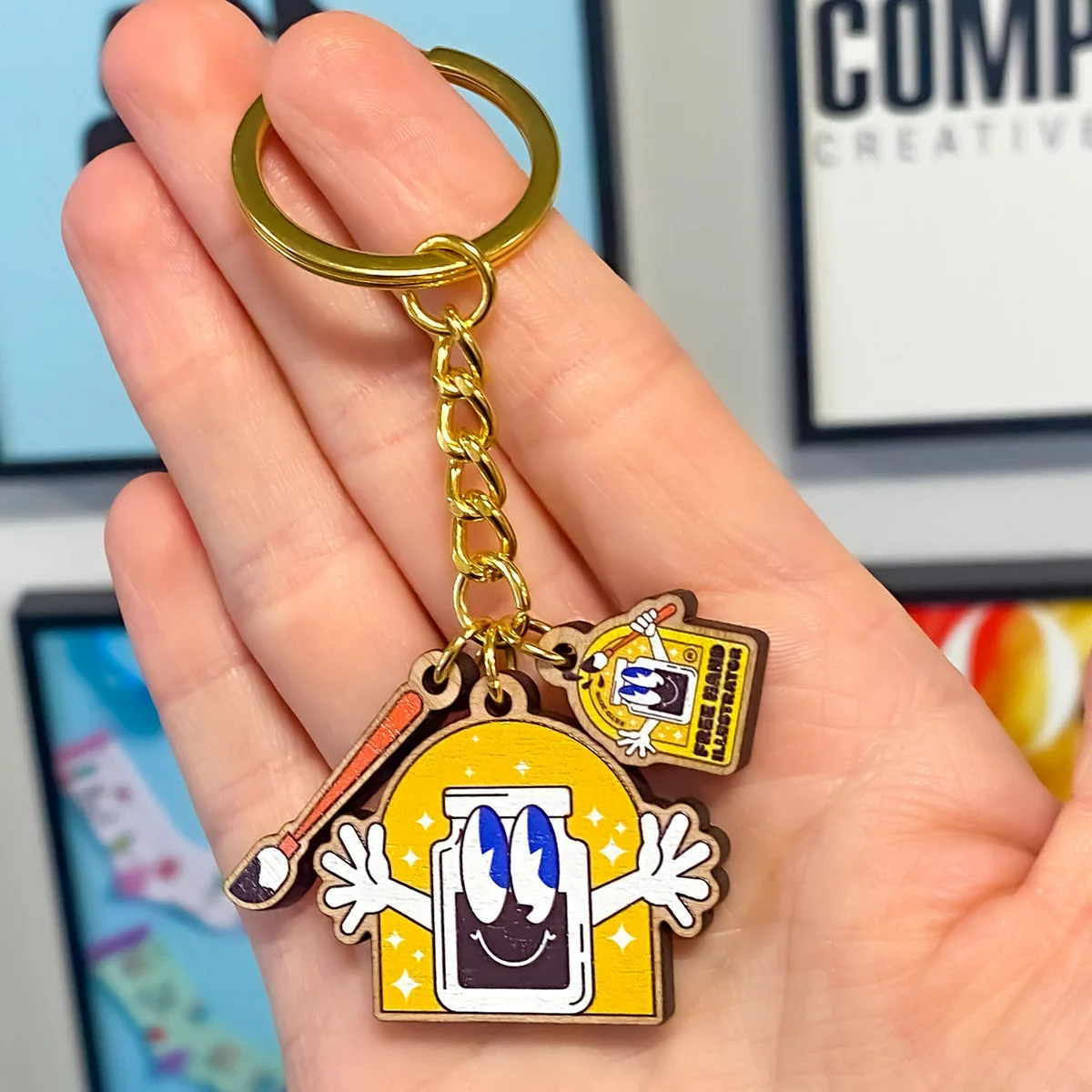bulk keychains custom