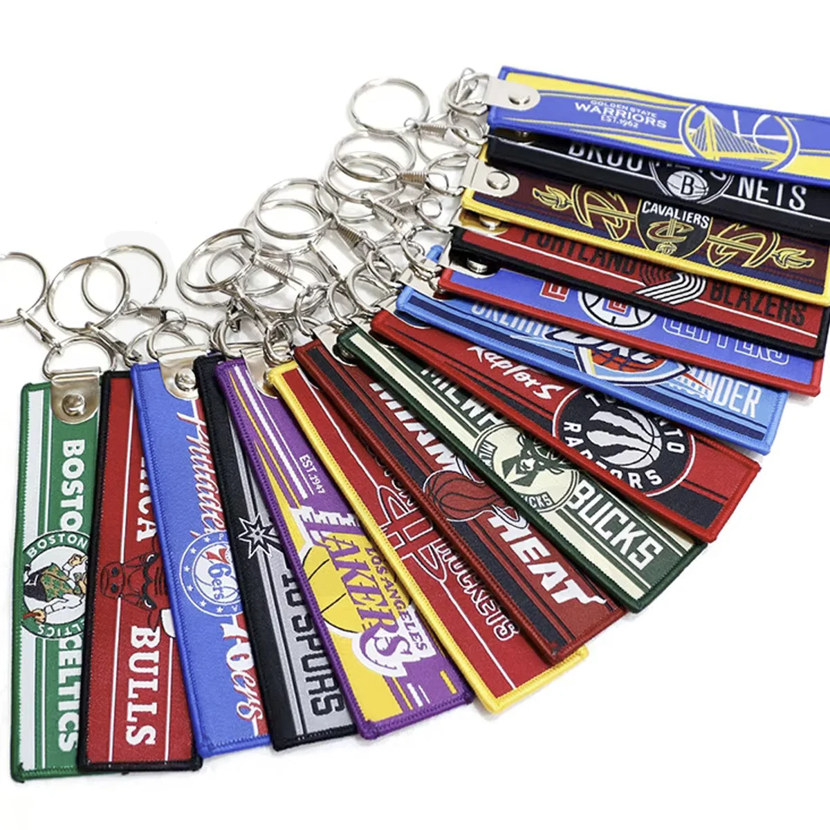 embroidered keychains