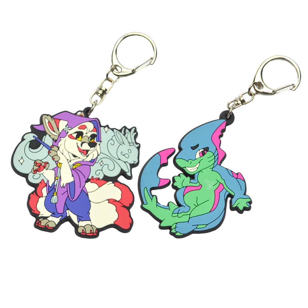 keychain rubber
