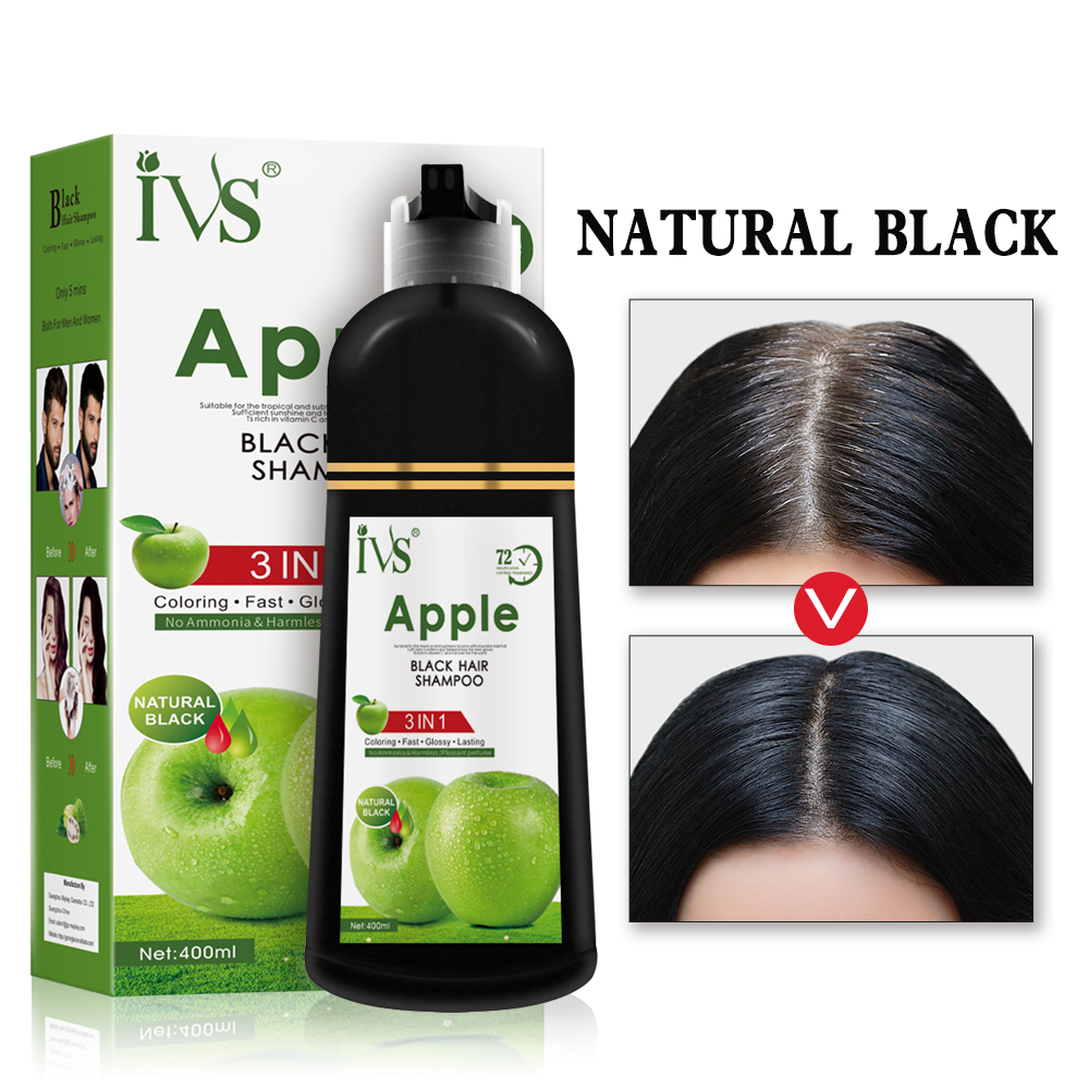 Apple Hair Color Shampoo for Gray Hair