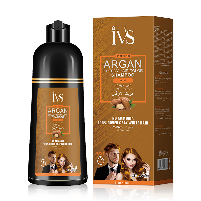 Speedy Argan Hair Color Shampoo for Export