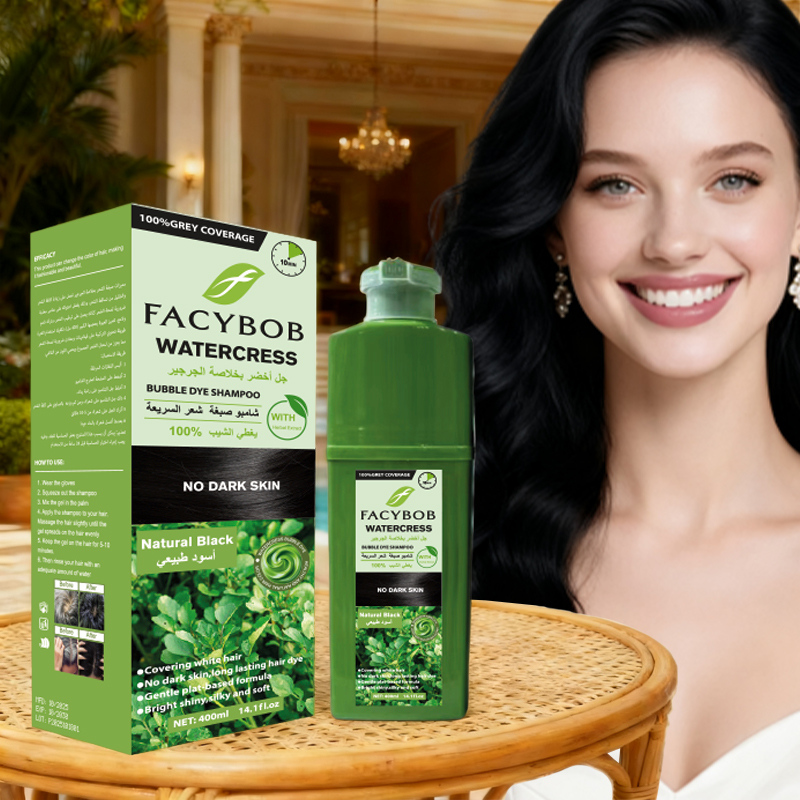 wholesale watercress bubble hair dye shampoo