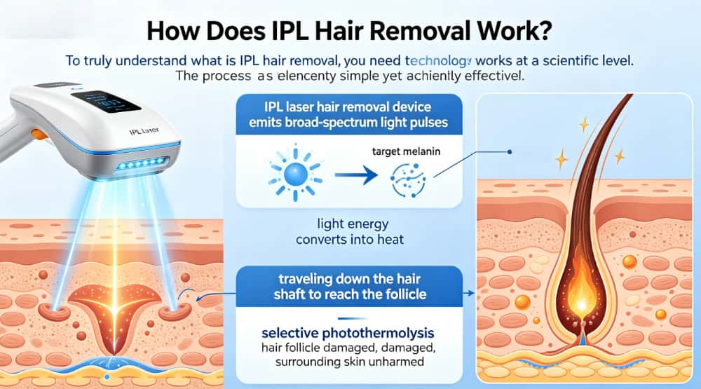 How Does IPL Hair Removal Work?