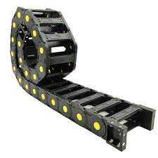 Compact mini open drag chain ideal for tight spaces and lightweight cable management.