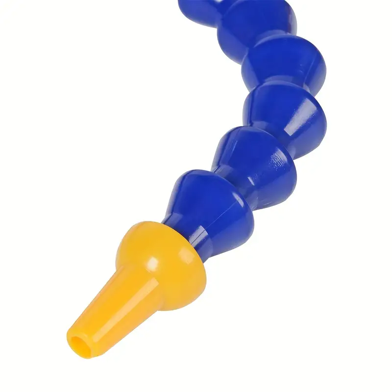 Durable plastic cooling pipe for CNC machines ensures targeted cooling and extended tool life.