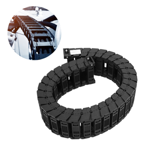 A UK drag chain manufacturer producing high-quality energy chains for industrial machinery.