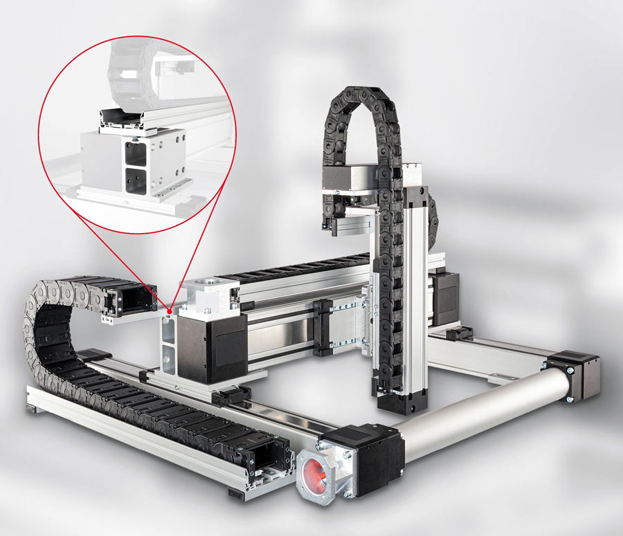 An industrial drag chain supplier showcasing durable energy chains for factory automation.