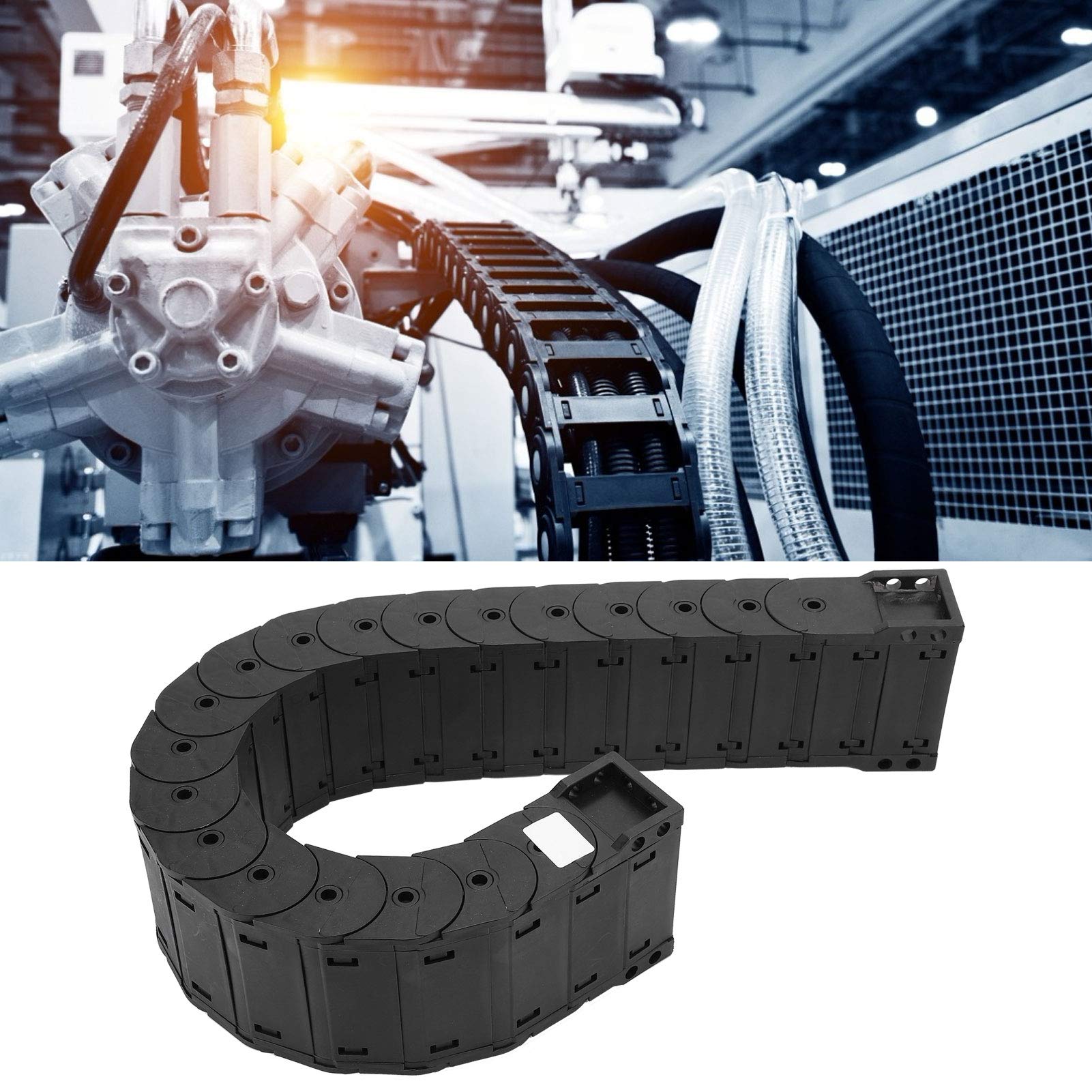 Discover the maximum cable drag chain length optimized for CNC machine setups.