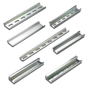 DIN rail systems offer standardized, efficient installation for industrial electrical equipment.