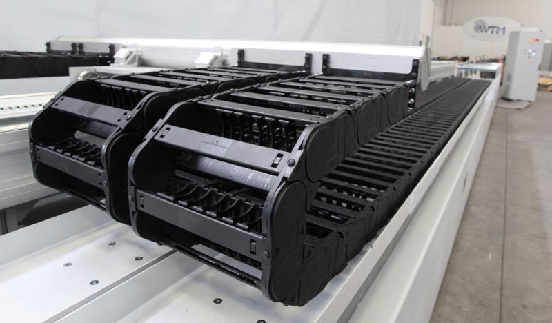 Material handling equipment cable chain ensures reliable cable routing in dynamic loading and transport systems。